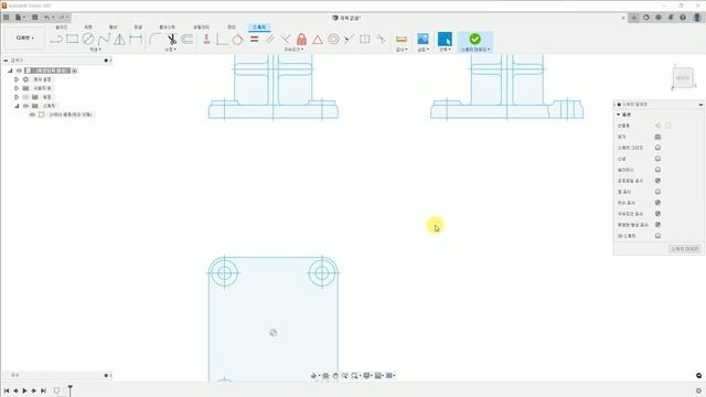 기존 2D CAD Data(dwg, dxf 파일)를 활용한 모델링 요령 - 설계자를 위한 Fusion 360 기초 활용법_31차시 смотреть онлайн