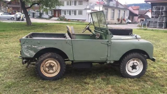 Land Rover Serie One 80" Full Grill Year 1950 for sale смотреть онлайн