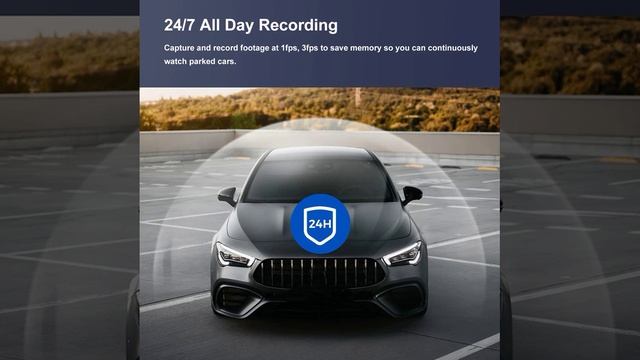 Приборная камера 4K спереди 1080p сзади 2 линзы Ночного видения с петлевой записью Датчик силы смотреть онлайн