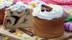Пасхальный Кулич Синнабон с Корицей - Самый Вкусный Рецепт 2025