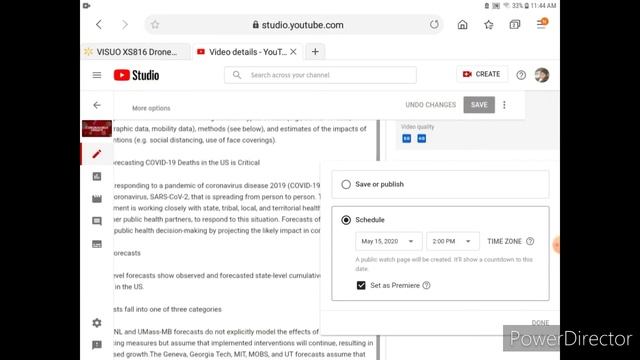 How to change premiere time on YouTube смотреть онлайн