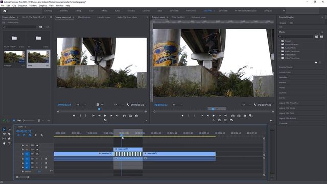 Stutter/Flicker Effect in Premiere Pro смотреть онлайн