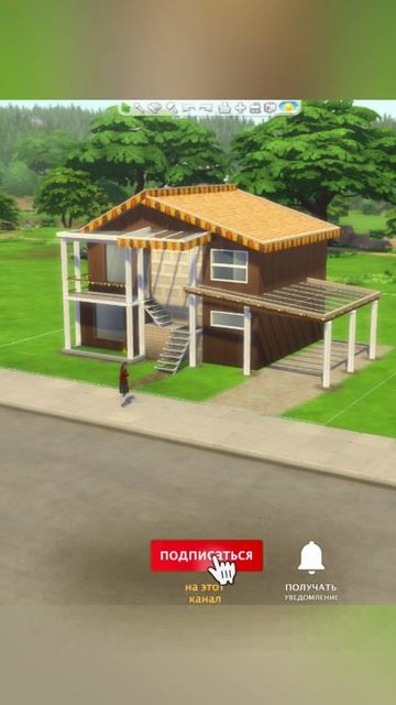 #sims4 #снежок #строительство #домик смотреть онлайн