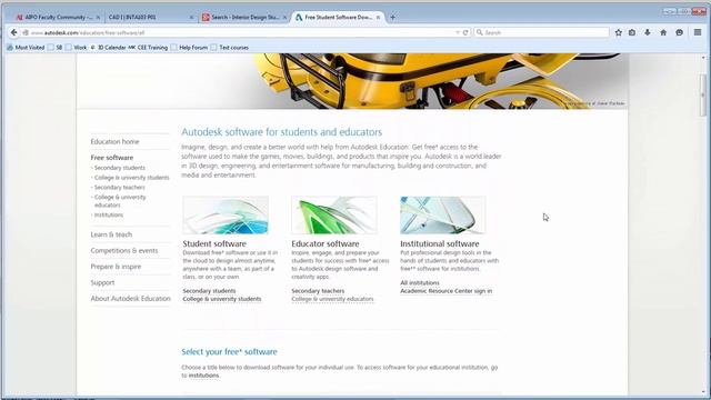 Autodesk Software Sign Up смотреть онлайн
