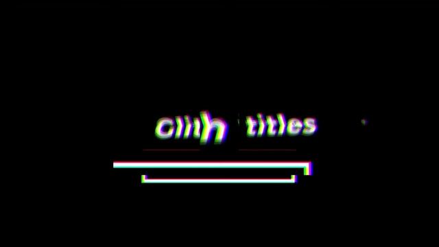RAZOR GLITCH TITLES DaVinci Resolve Template смотреть онлайн