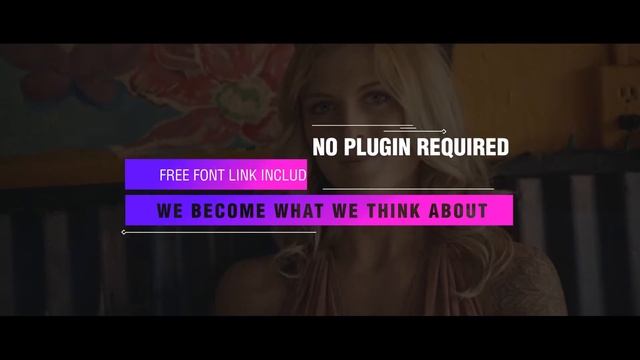 Modern Unique Titles for Premiere Pro (MOGRT) and After Effects | Template