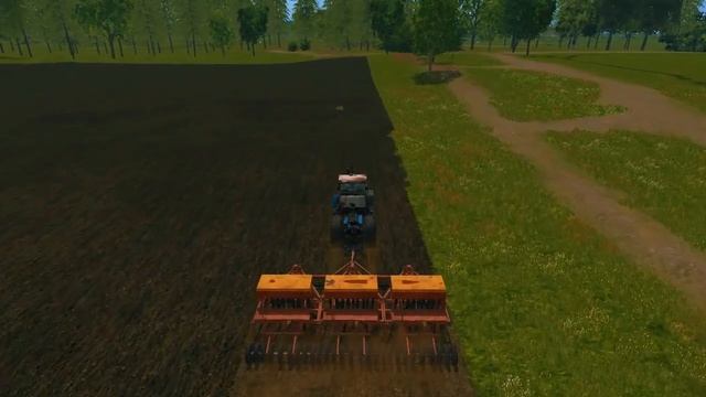 [РП] Засеял своё поле на тракторе т-150 смотреть онлайн