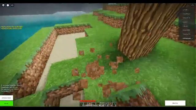 я  построил дом в мосте (поставил 1000) блоков серия 1 Roblox