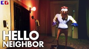 ЧТО ТАМ в ПОДВАЛЕ СОСЕДА? Секреты ПРИВЕТ СОСЕД в Мультяшной хоррор игре Hello Neighbor от CoolGAMES