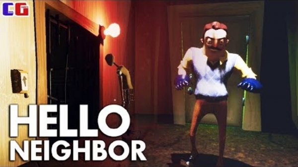 ЧТО ТАМ в ПОДВАЛЕ СОСЕДА? Секреты ПРИВЕТ СОСЕД в Мультяшной хоррор игре Hello Neighbor от CoolGAMES