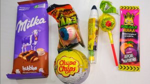 АСМР Шоколадный 🍫 приятные звуки распаковки шоколада и конфет и вкусняшек ❤️🍫🍭🍬