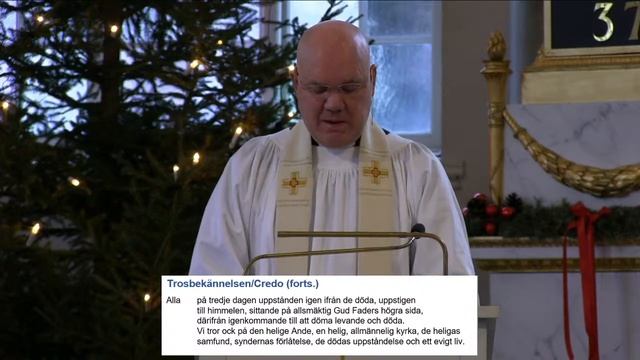 Live Högmässa från Göteborgs Domkyrka, söndag 10.01.2021 смотреть онлайн