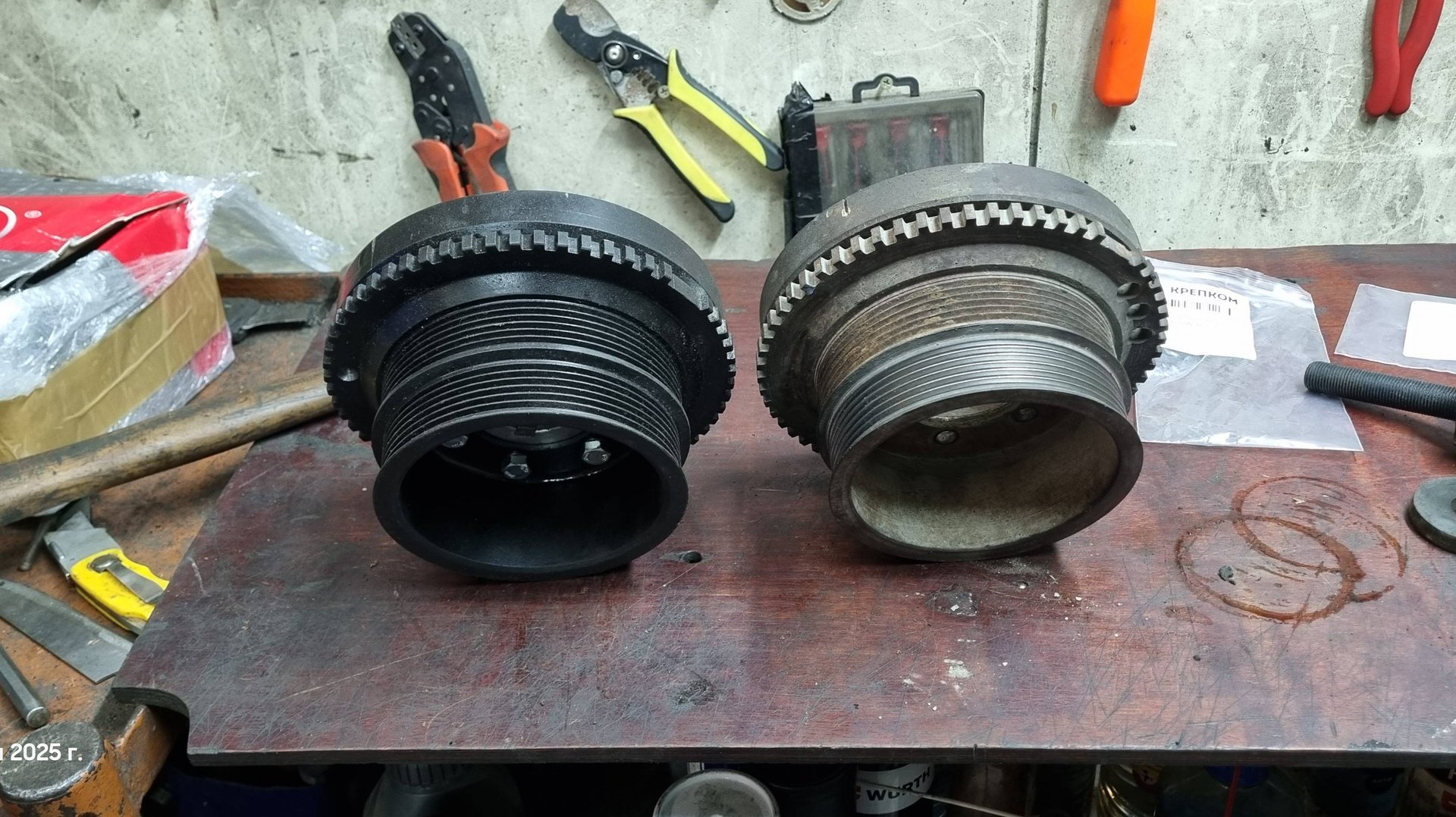 Как определить сползание демпфера шкива коленвала УАЗ Патриот. смотреть онлайн