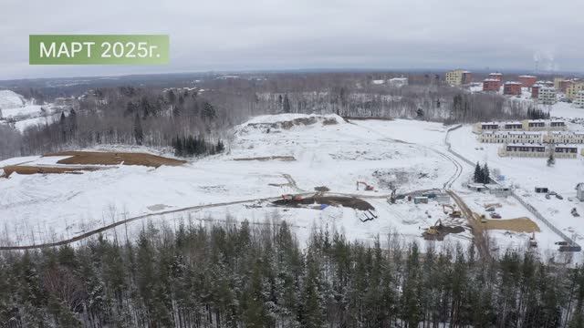 Охтинские Высоты ПЯТНО ЗАСТРОЙКИ (МАРТ 2025г)