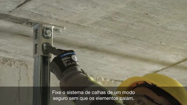 Sistemas de instalação Hilti - Material pré montado смотреть онлайн
