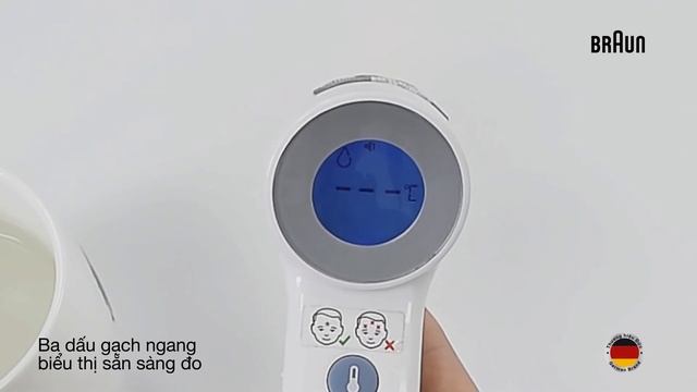 [HDSD Nhiệt Kế Braun BNT400WE] Cách đo Nhiệt độ Bề Mặt Chất