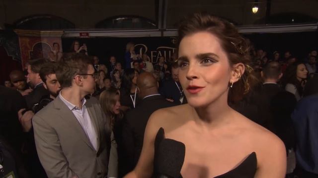 Beauty And The Beast Emma Watson World Premiere Interview