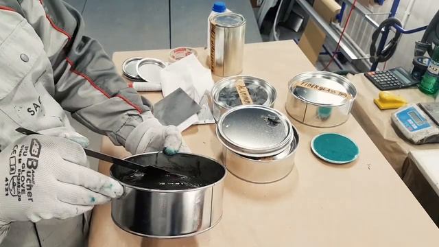 Как мы тестируем материалы, тест шпаклёвок на усадку смотреть онлайн