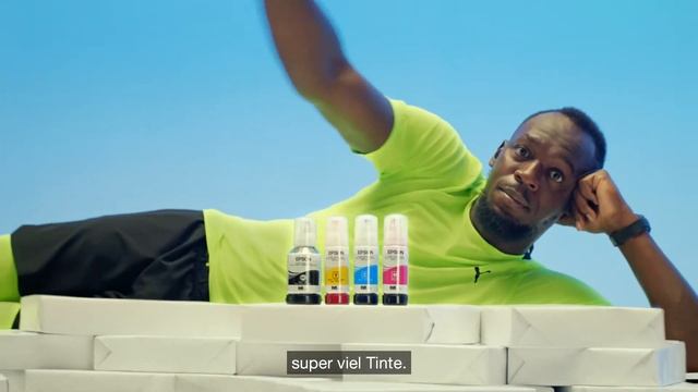 Epson EcoTank and Usain Bolt - TV Spot 20 Sekunden mit UT смотреть онлайн