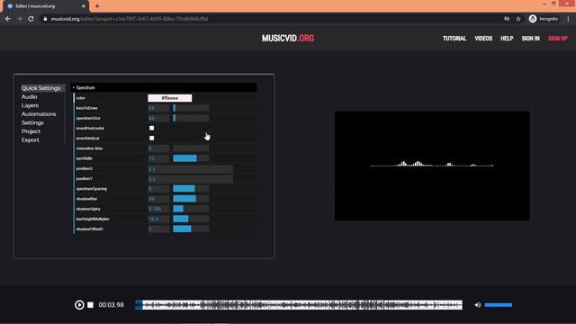 How to make Audio Spectrum in Filmora 9 || Audio Spectrum || by DD DOT смотреть онлайн