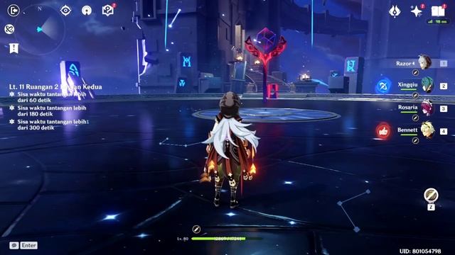 Spiral Abyss 2.2 Floor 11 C0 Xiao Albedo & C1 Razor Team 9 Stars Gameplay - Genshin Impact смотреть онлайн