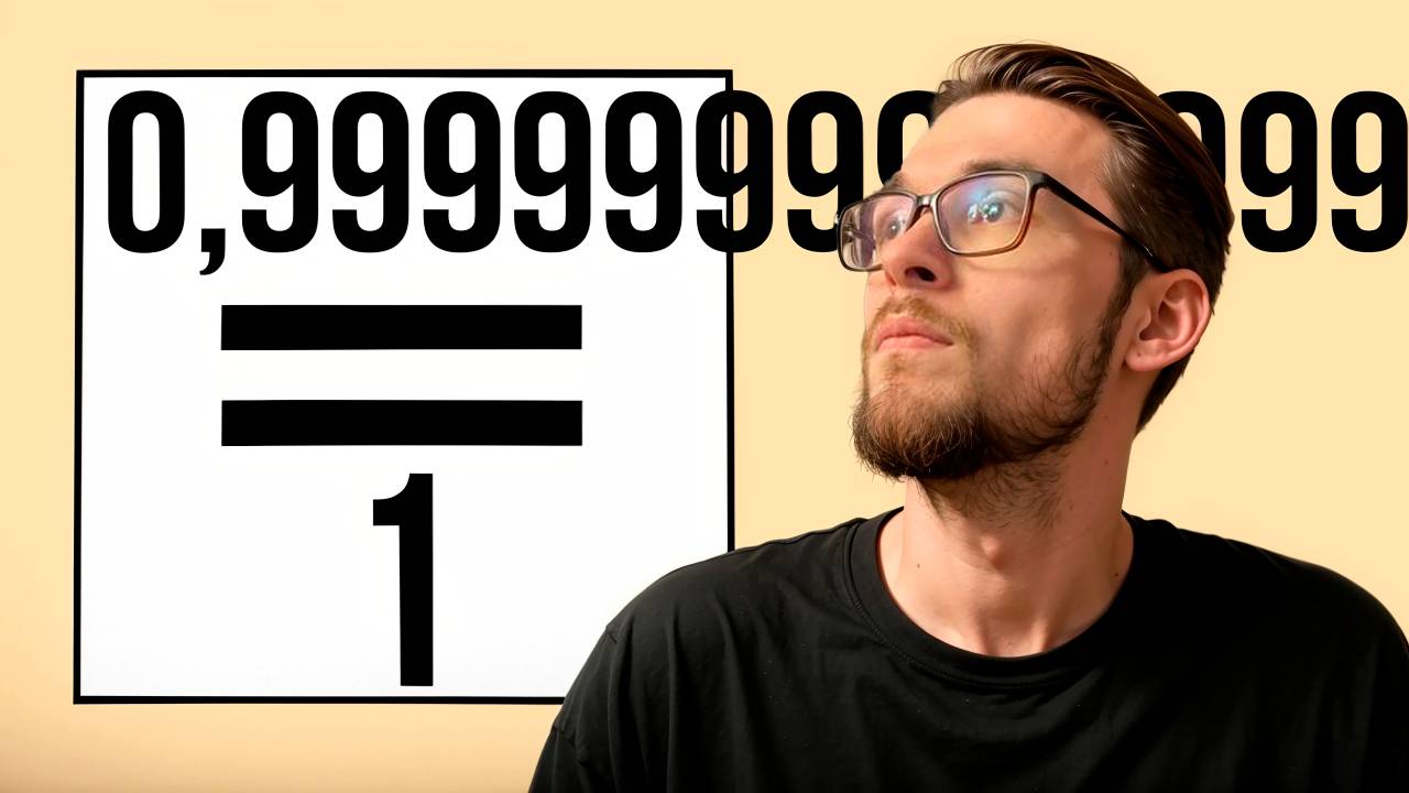 0,9999 = 1 без округления ?!