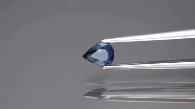 Натуральный синий Сапфир груша 5.7х4.4мм 0.42ct смотреть онлайн