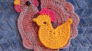Вяжем пасхальные мотивы. Цыплёнок.