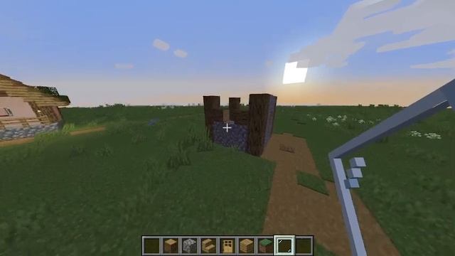 Как построить деревенский дом, мини обзор на деревню в Майнкрафт