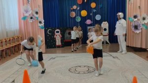 Спортивное развлечение "Космическое путешествие" 🚀