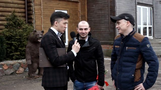 Огненное интервью со свадьбы Армана и Валерии смотреть онлайн