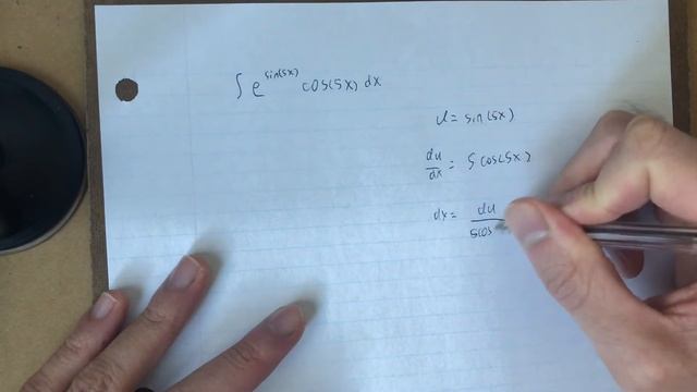 Integral of e^sin5x cos5x смотреть онлайн