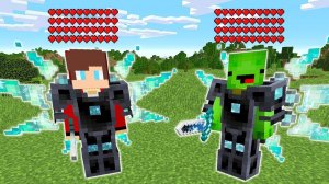 Майнкрафт, Но Всё СВЕРХСИЛЬНОЕ! Майзен - Джей Джей и Майки