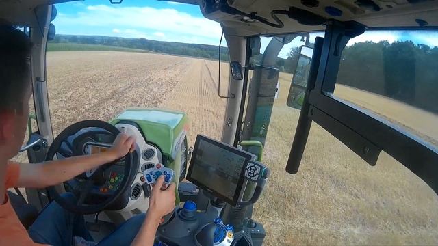 Fendt 724 S4 mit Köckerling Trio beim Stoppelsturz | *CabView смотреть онлайн