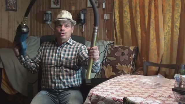 Обзор портативного вибратора бетона Zitrek 1500// Вал 1.5 м. с булавой ф-35 мм. смотреть онлайн