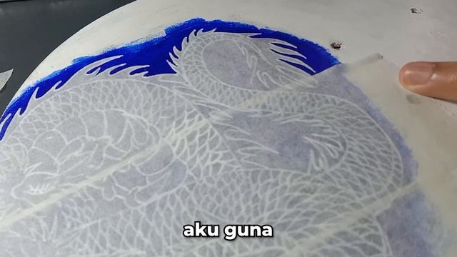 Custom Painted Skateboard "Dragon" | FARIS ROSLY смотреть онлайн