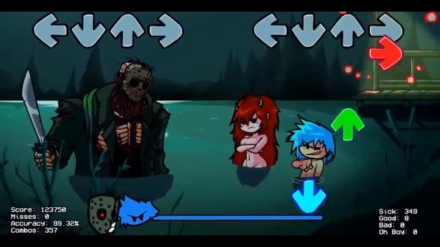 13th Friday Night Funk Blood Walkthrough! FNF MOD HORROR! смотреть онлайн
