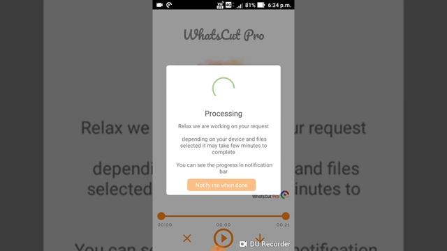 WhatsApp Status Audio Maker смотреть онлайн