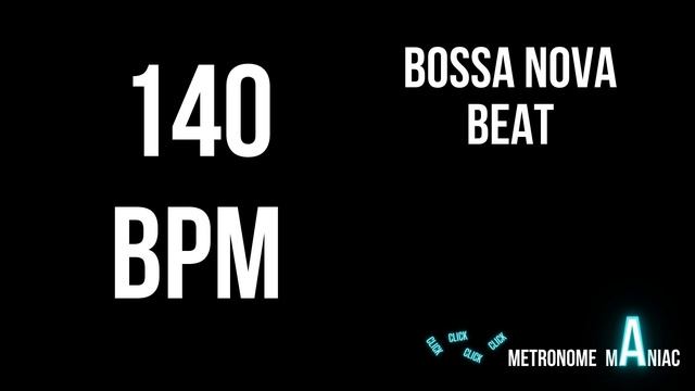 Drum loop - Bossa nova - 140 BPM смотреть онлайн