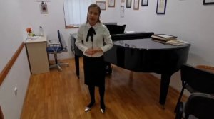 Іванна Хомяк, 12 років, Васильківська дитяча школа мистецтв. Другий тур.