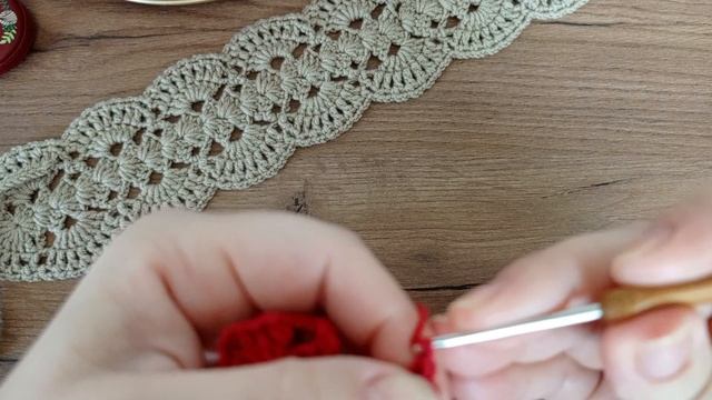 Ажурная повязка на голову🥀 смотреть онлайн