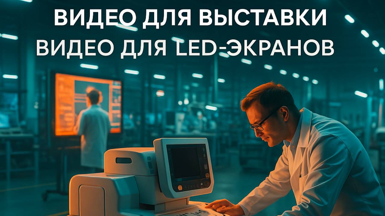 Видео для выставки компании Лидкор — российский производитель медицинской техники