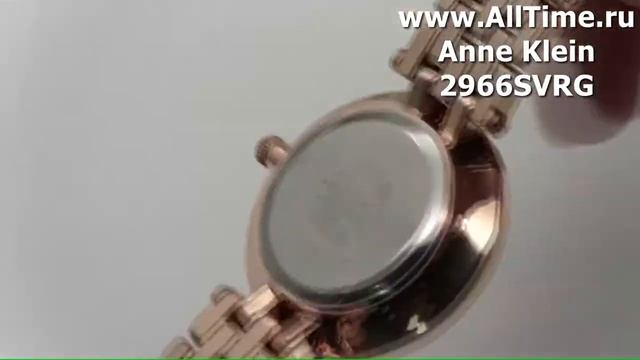 Обзор. Женские наручные часы Anne Klein 2966SVRG смотреть онлайн
