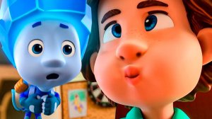 Детский уголокr Фиксики Сломанный Фонарик.  Поможем Дим Димычу - Мультики для детей