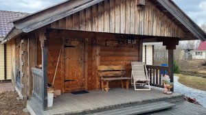 Внешняя окраска бани. Выбор цвета