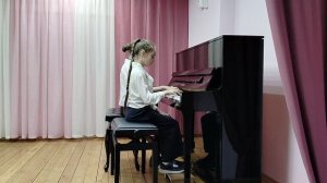 К. Хачатурян Марш Чиполлино из балета "Чиполлино", исп. Куракина Диана и Кубай Вера