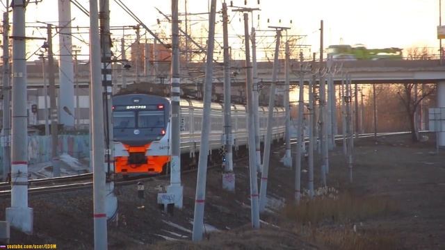 Электропоезд ЭД4М-0477 ЦППК - 26.03.2016 смотреть онлайн