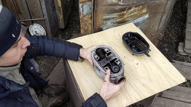 Замена ГБЦ на мотоцикле Урал. Непредвиденная поломка. смотреть онлайн