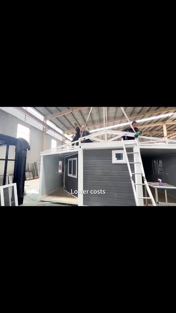 Prefabricated House Modular Mobile Expandable Container House With Bedroom Bathroom смотреть онлайн