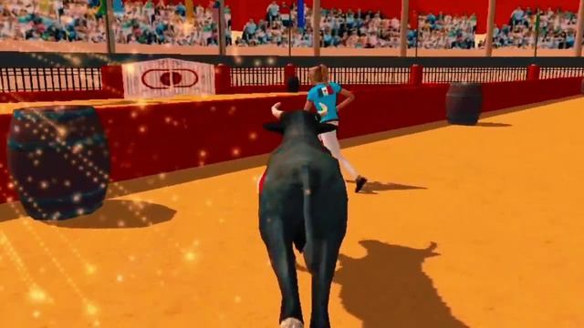 Vaca De Lola Race And Angry Bull Fight Android Game Part 431.